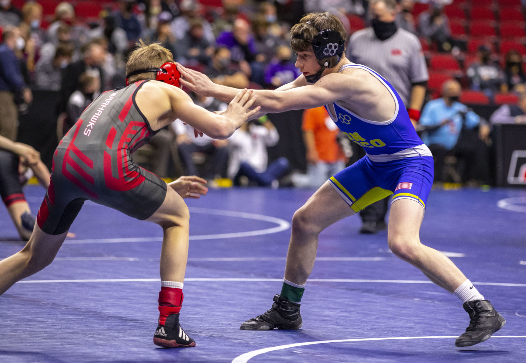 State Wrestling Friday Semi 1A 8